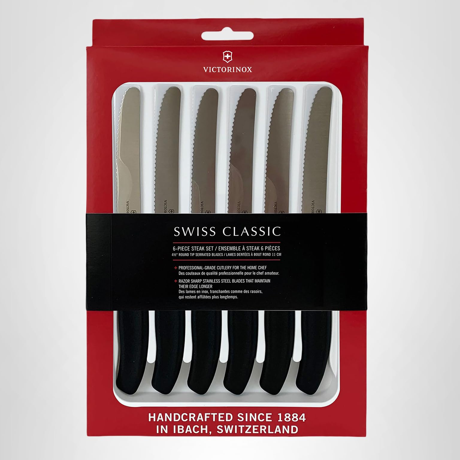 Amazon.com: Victorinox 6.7833.6US1 sadf Swiss Classic 6-Piece